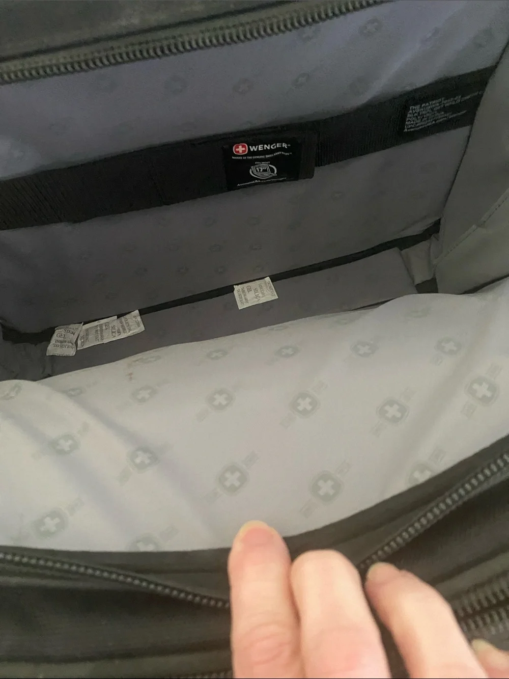 SwissGear Black Rolling Business Carry-on Set with Companion Laptop Bag